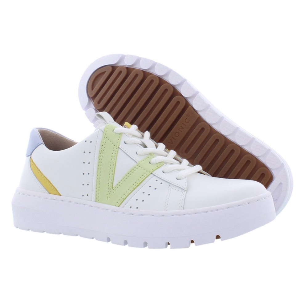 NEW Vionic Women's Abyss Simasa Casual Lace-Up Sneaker- Supportive Walking Shoes